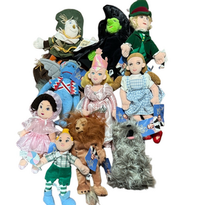 Warner Bros. Colorful Wizard Plush Doll Collection Set of 10 with Tags